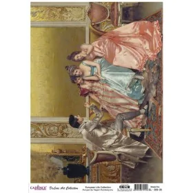 Model EL009 Deluxe Art Collection Pirinç Dekopaj 60x84cm